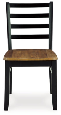 Blondon Dining Table and 4 Chairs (Set of 5)