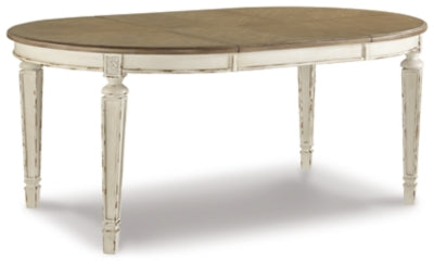 Realyn Oval Dining Room EXT Table - Sterling House Interiors