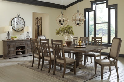 Wyndahl Dining Table, 8 Chairs and Server