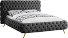 Delano Velvet Bed - Sterling House Interiors