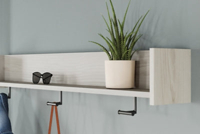 Socalle Wall Mounted Coat Rack with Shelf - Sterling House Interiors