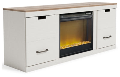 Vaibryn 60'' TV Stand with Electric Fire Place