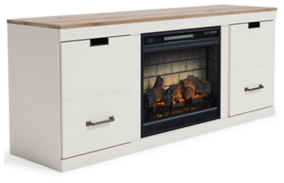 Vaibryn 60'' TV Stand with Electric Fire Place