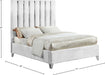 Enzo Velvet Bed - Sterling House Interiors