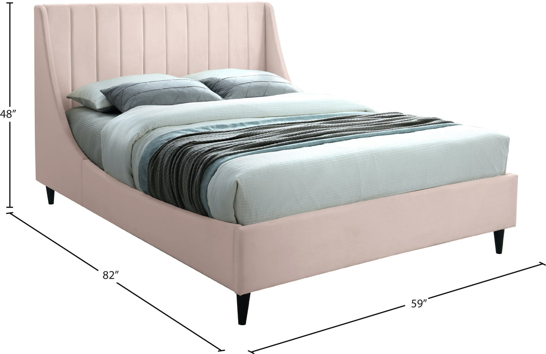 Eva Velvet Bed - Sterling House Interiors