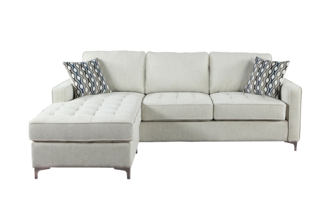 Houston Reversible Sectional with 2 Pillows and Storage Chaise