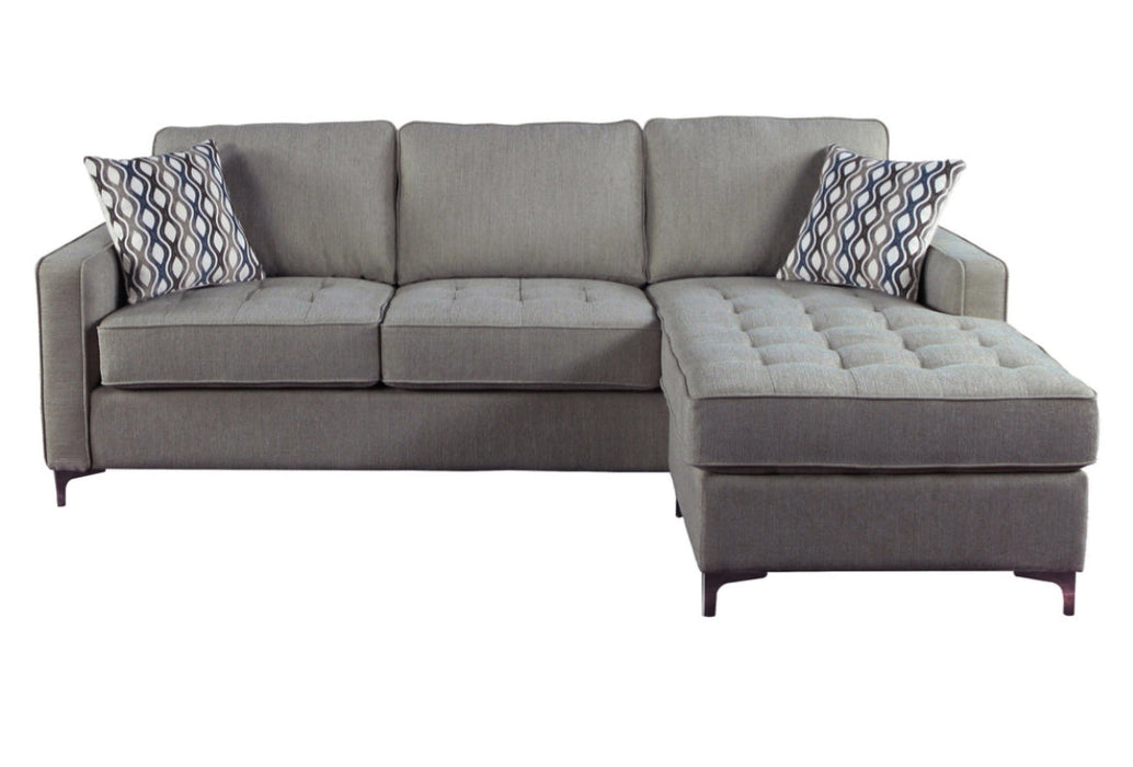 Houston Reversible Sectional with 2 Pillows and Storage Chaise