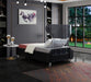 Ghost Velvet Bed - Sterling House Interiors