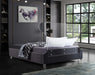 Ghost Velvet Bed - Sterling House Interiors