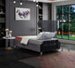 Ghost Velvet Bed - Sterling House Interiors