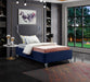 Ghost Velvet Bed - Sterling House Interiors