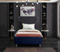 Ghost Velvet Bed - Sterling House Interiors