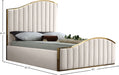 Jolie Velvet Bed (3 Boxes) - Sterling House Interiors