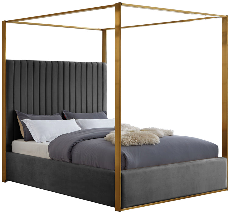 Jones Velvet Bed - Sterling House Interiors