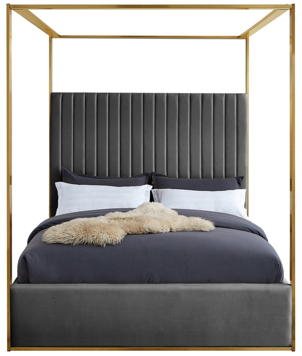 Jones Velvet Bed - Sterling House Interiors