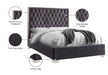 Lexi Velvet Bed - Sterling House Interiors