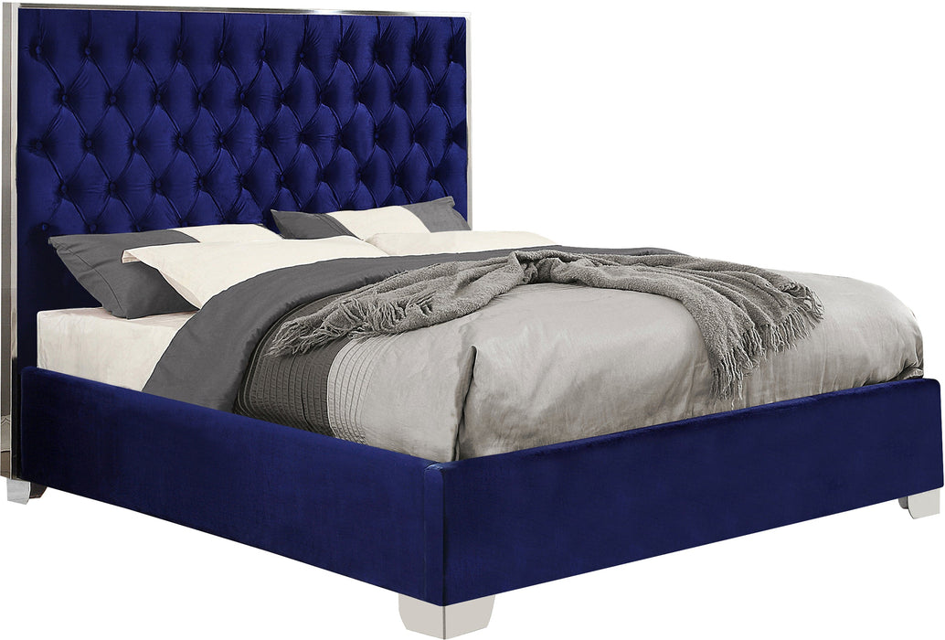 Lexi Velvet Bed - Sterling House Interiors