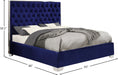 Lexi Velvet Bed - Sterling House Interiors