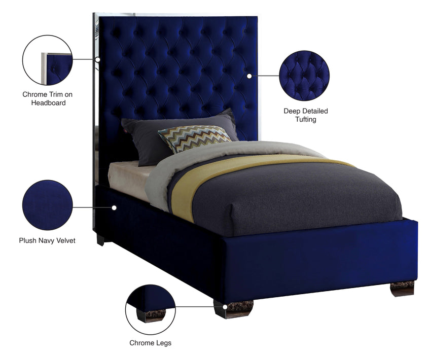 Lexi Velvet Bed - Sterling House Interiors