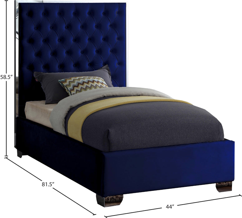 Lexi Velvet Bed - Sterling House Interiors