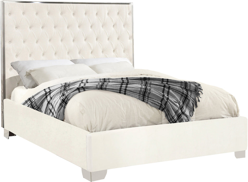 Lexi Velvet Bed - Sterling House Interiors