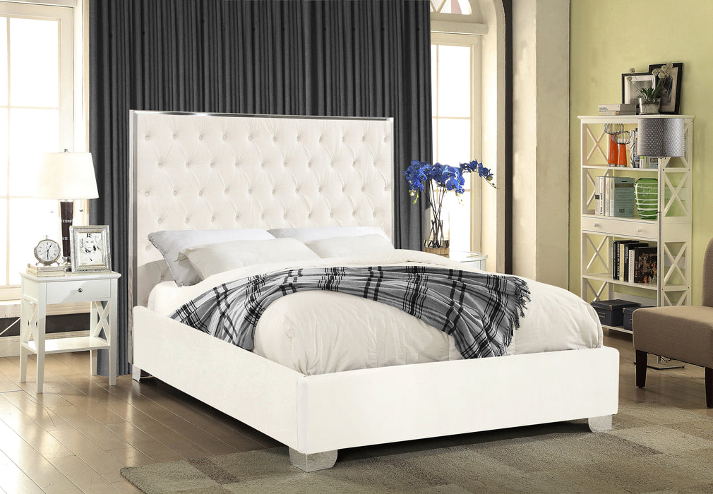 Lexi Velvet Bed - Sterling House Interiors