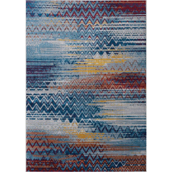 Antika Distressed Chevron Rug - Sterling House Interiors