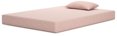 iKidz Coral Twin Mattress and Pillow