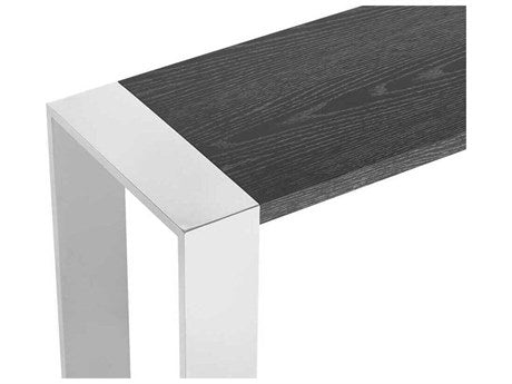 Dalton Console Table Stainless Steel Grey