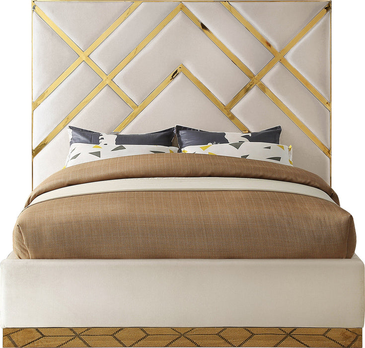 Vector Velvet Bed - Sterling House Interiors