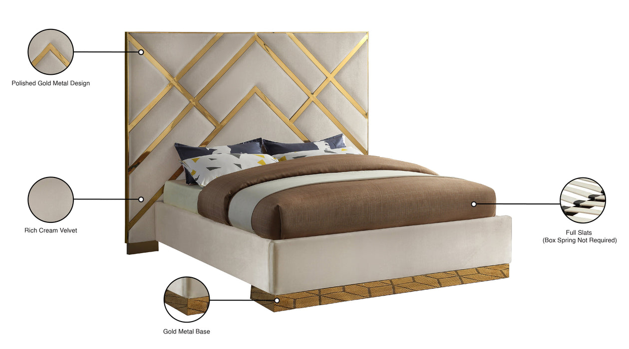 Vector Velvet Bed - Sterling House Interiors