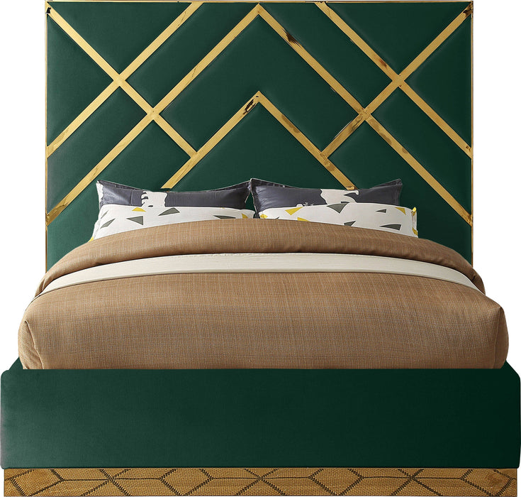 Vector Velvet Bed - Sterling House Interiors