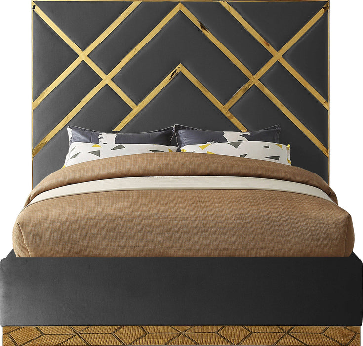 Vector Velvet Bed - Sterling House Interiors