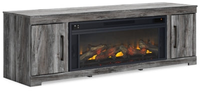 Baystorm 73'' TV Stand with Electric Fireplace
