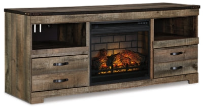 Trinell 63'' TV Stand with Electric Fireplace