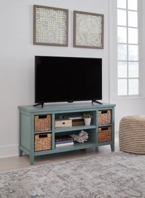 Mirimyn 47" TV Stand - Teal - Sterling House Interiors