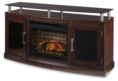 Chanceen 60'' TV Stand with Electric Fireplace