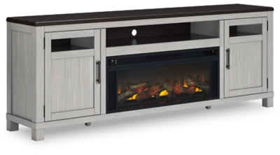 Darborn 88'' TV Stand with Electric Fireplace