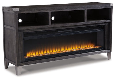 Todoe 65'' TV Stand with Electric Fireplace
