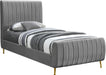 Zara Velvet Bed (3 Boxes) - Sterling House Interiors