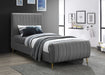 Zara Velvet Bed (3 Boxes) - Sterling House Interiors