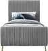 Zara Velvet Bed (3 Boxes) - Sterling House Interiors