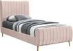 Zara Velvet Bed (3 Boxes) - Sterling House Interiors