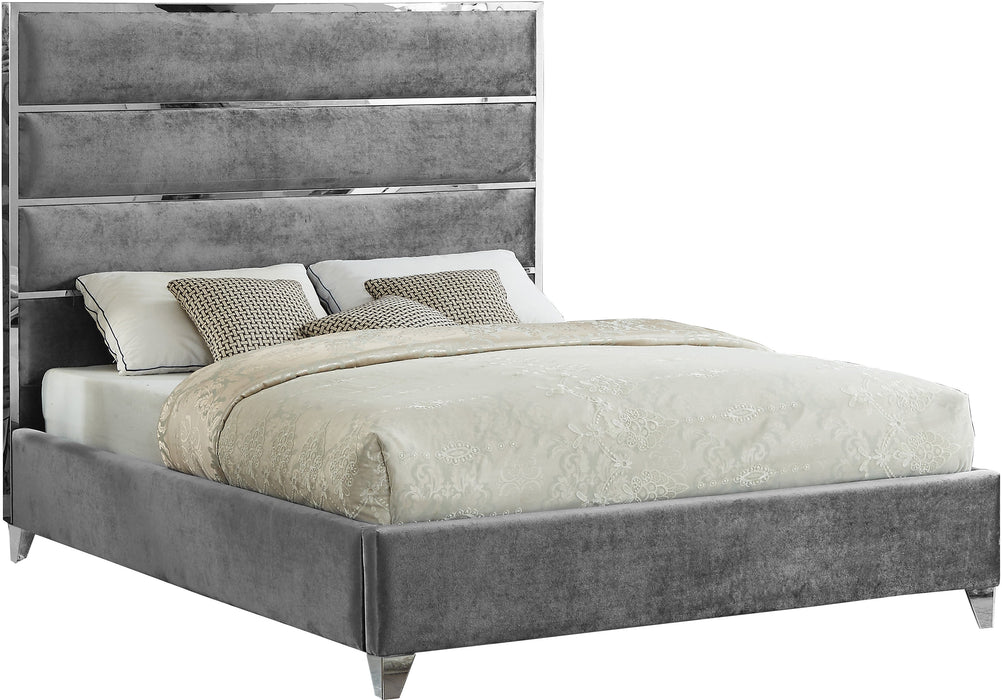 Zuma Velvet Bed - Sterling House Interiors