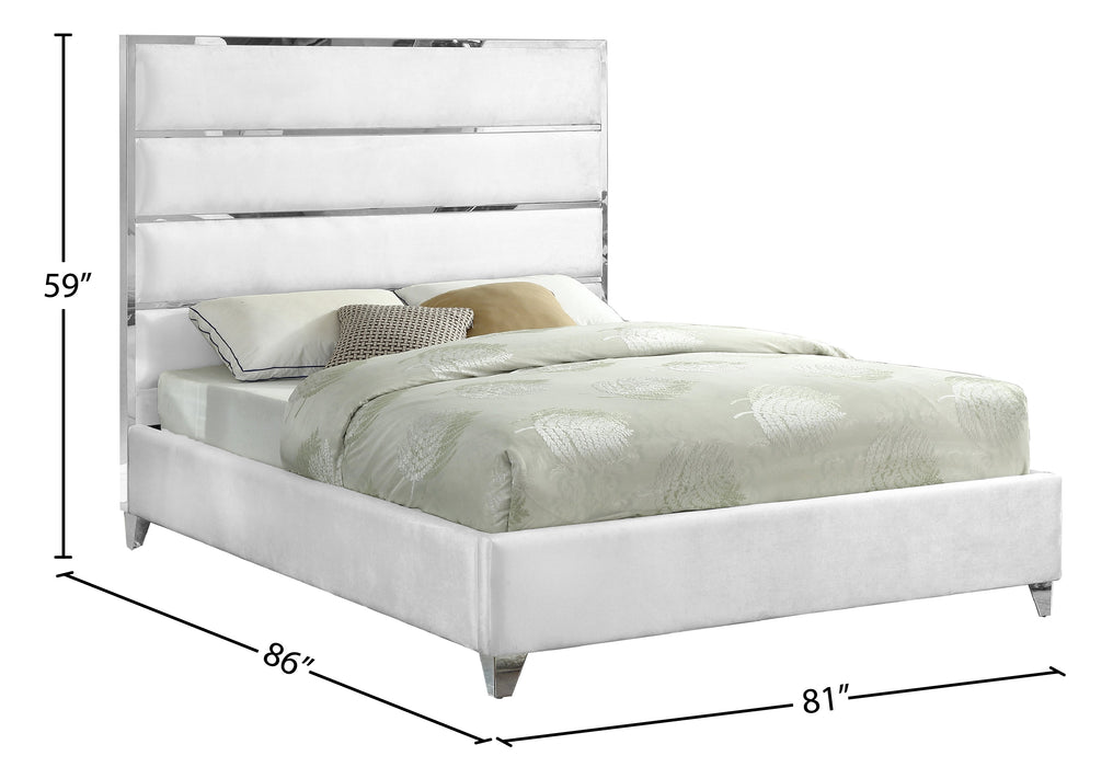 Zuma Velvet Bed - Sterling House Interiors