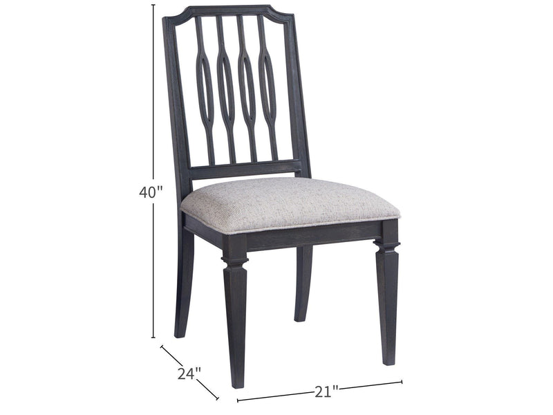 Midtown Side Chair Black