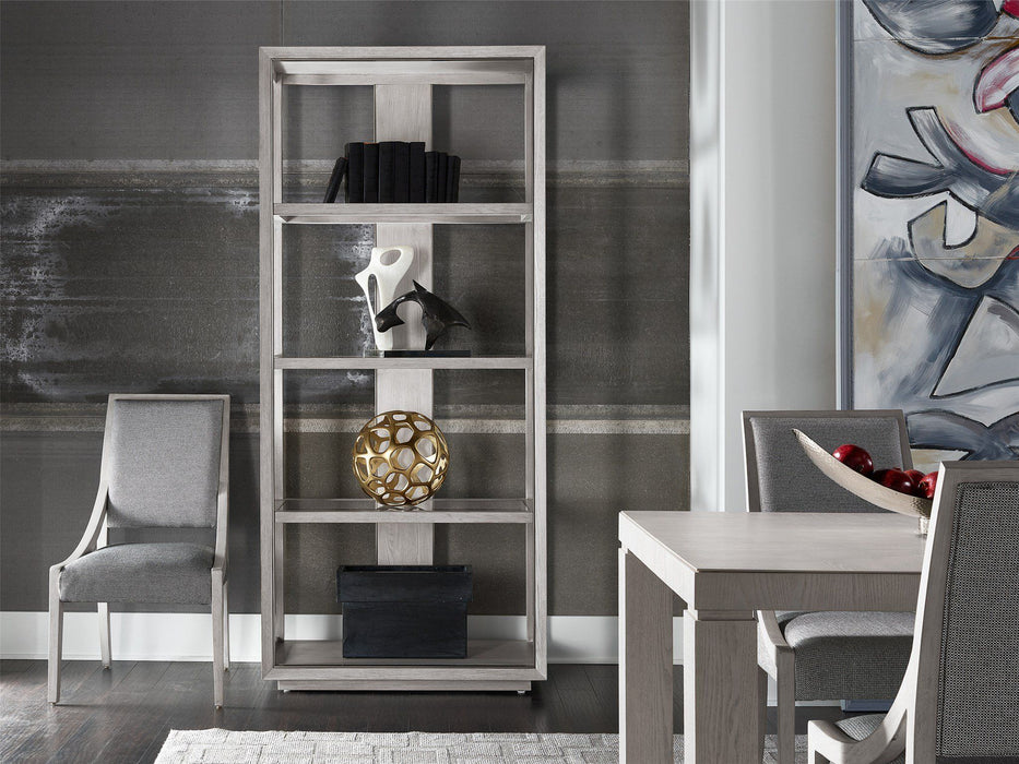 Modern Etagere Pearl Silver