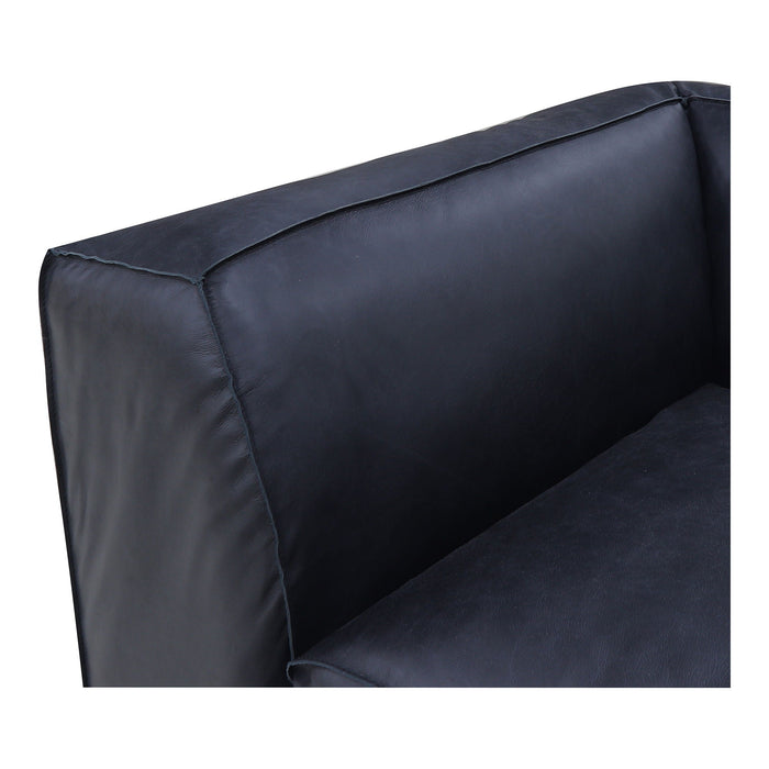 Form Dream Modular Sectional Vantage Black Leather Black