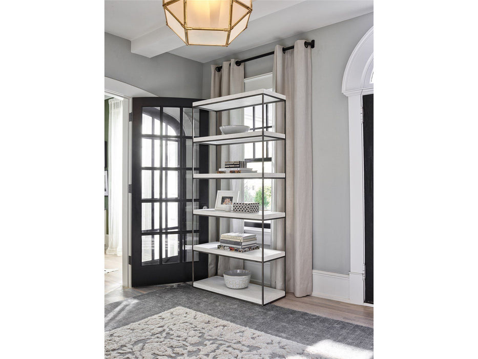 Modern Farmhouse Braxton Etagere Pearl Silver