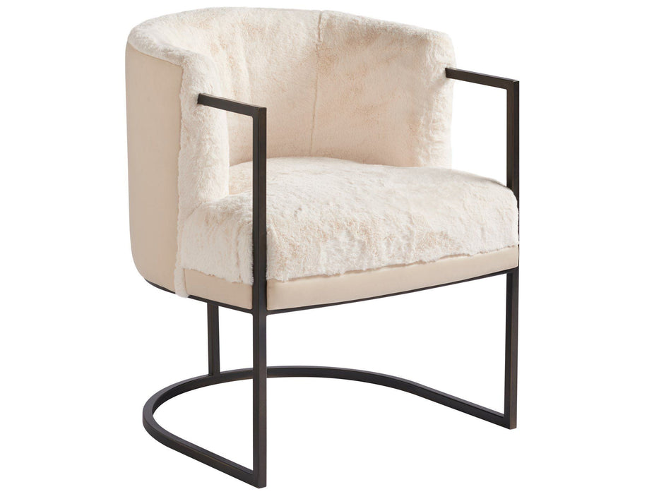 Curated Alpine Valley Accent Chair Beige